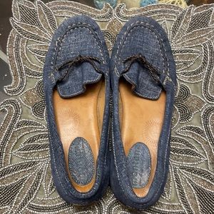 Women's Real Leather Moccasins Flat Shoes Driving Slip-on Loafers